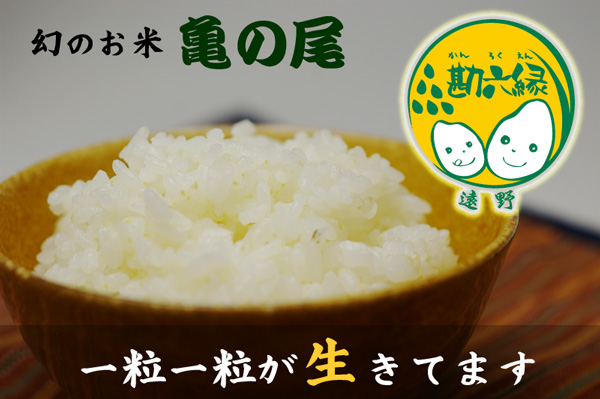 無肥料・自然栽培米 幻のお米「亀の尾」（玄米）5kg［岩手県：勘六縁］【2022年度米】【v4500】 | お米・穀物 | ハート.netshop